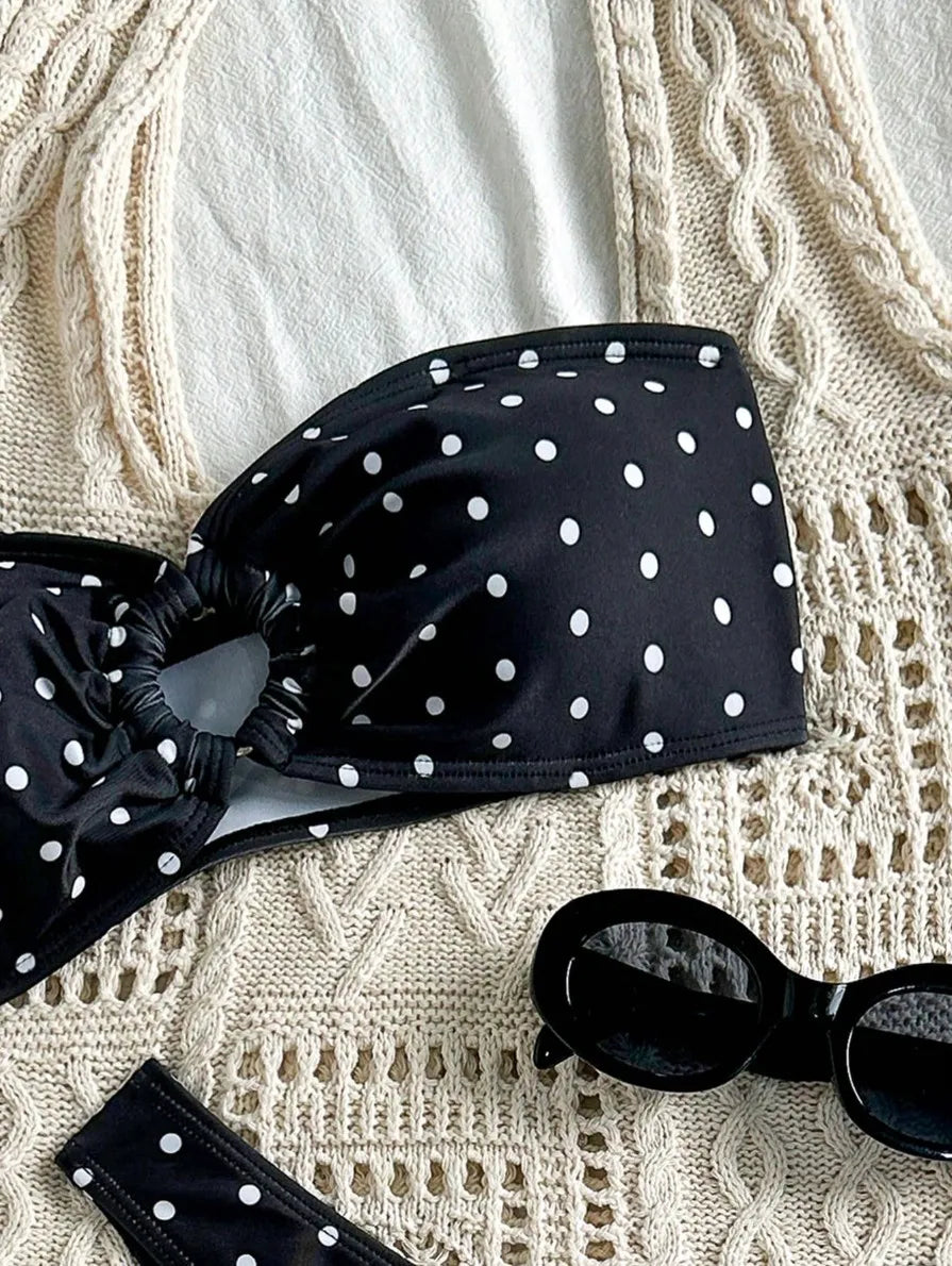 New Sexy Dot Bikinis 2026 Women's Swimwear Female Swimsuit For Swim Wear Bathing Suit Brazilian Bikini Set Beachwear Pool Bather