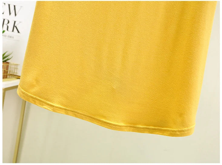 Summer women Modal V-Neck Tshirt Thin Bottoming T-shirts Plus size Loose tee tops Streetwear Basic Top